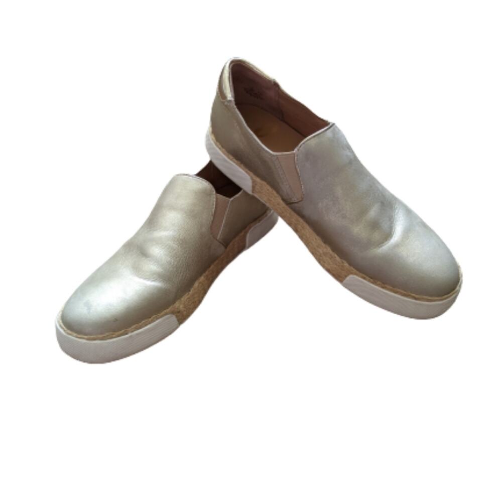 Sam Edelman Banks Metallic Espadrille Sneaker 10